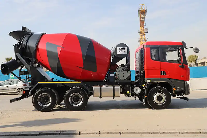 میکسر بتن  9 متر مکعبی