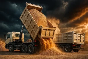 تفاوت اتاق کمپرسی با اتاق باری معمولی و کاربردهای آن در حمل مصالح