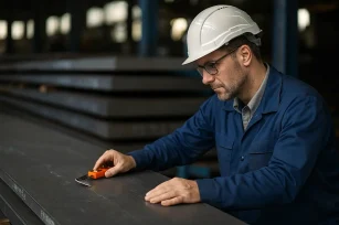 آنالیز ورق ST52